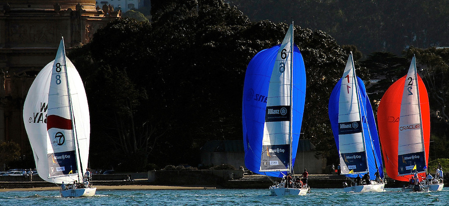 Allianz Cup Match Racing with the Pros on San Francisco Bay